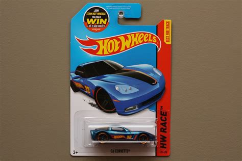 Hot Wheels HW Race C Corvette Blue