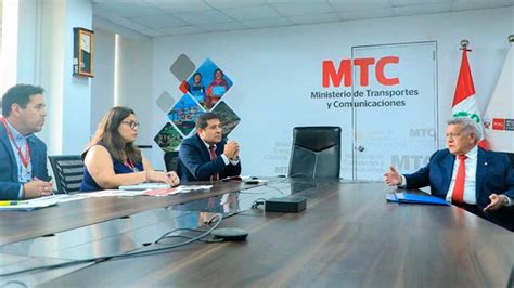 MTC Y Gore La Libertad Impulsan Sistema Integrado De Transporte