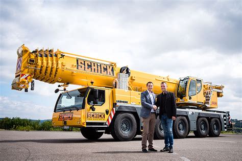 Schick Takes Delivery Of The Most Powerful 5 Axle Crane On The Market