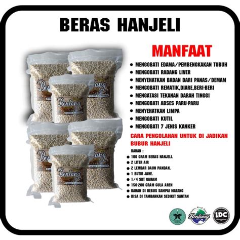 Jual Jali Jali Hanjeli Biji Olahan Bubur Dll Shopee Indonesia