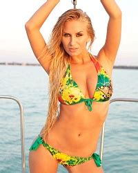 Bikini Goddess On A Boat