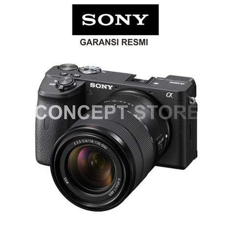 Jual Sony Alpha A6600 Kit 18 135mm Kamera Mirrorless Black A 6600m