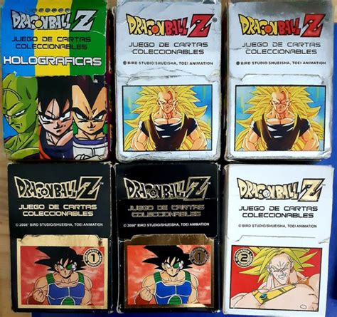 Expansion Blanca Cartas Dragon Ball Z Coleccion Completa Mercadolibre