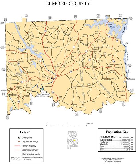 Maps of Elmore County