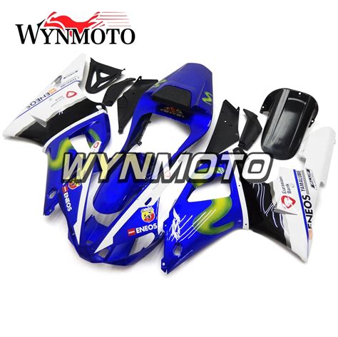 ABS Plastic Injection Blue White Covers New Complete Motorcycle