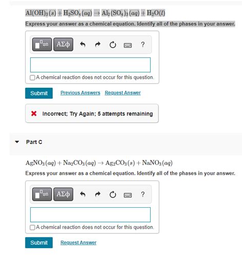 Solved Al(OH)3(s)+H2SO4(aq)→Al2(SO4)3(aq)+H2O(l) Express | Chegg.com