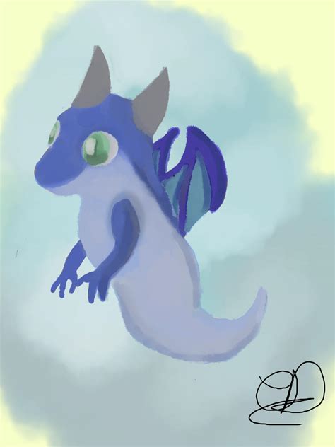 smol dragon  orangedoomcat  deviantart