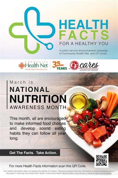 March is National Nutrition Awareness Month! - Community Health Net