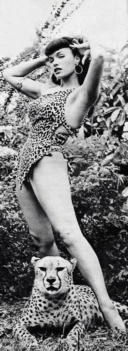 Bettie Page By Bunny Yeager At Africa Usa Bettie Page Vintage