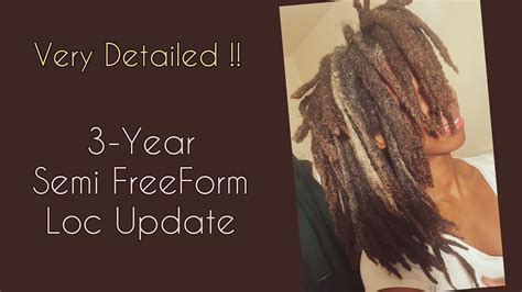 Detailed 3 Year Loc Update Semi Freeform Journey Chat 🤎 Youtube