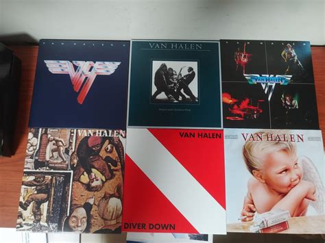 Van Halen The Studio Albums 1978 1984 Cd Photo Metal Kingdom