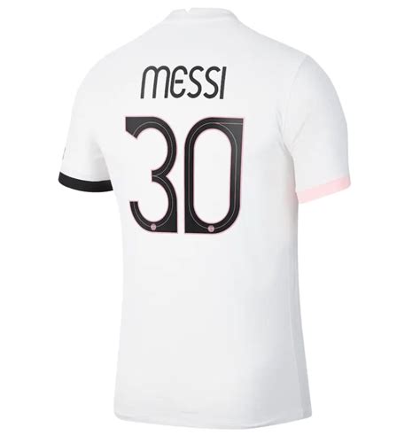 Messi Psg 21 22 Ucl Away Jersey Soccerarmor