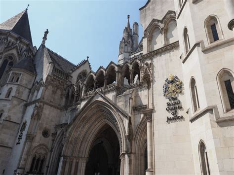 Royal Courts Of Justice In London Editorial Stock Photo Image Of