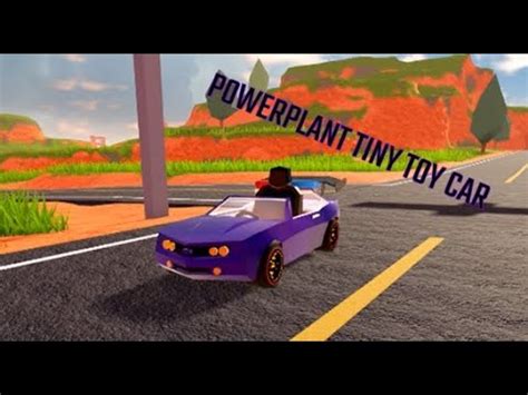 DOING POWER PLANT WITH TINY TOY CAR In Roblox Jailbreak YouTube