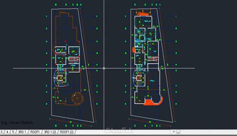 تحويل جميع الاسكتشات والصيغ الي لوحات Autocad 2d خمسات