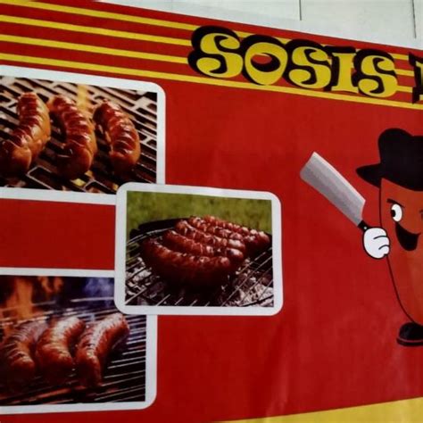 Detail Spanduk Sosis Bakar Koleksi Nomer