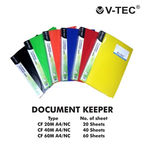 Jual V TEC DOCUMENT KEEPER FOLIO A4 MAP PLASTIK MAP FILE Shopee