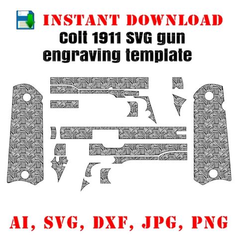 1911 Grips Svg Etsy