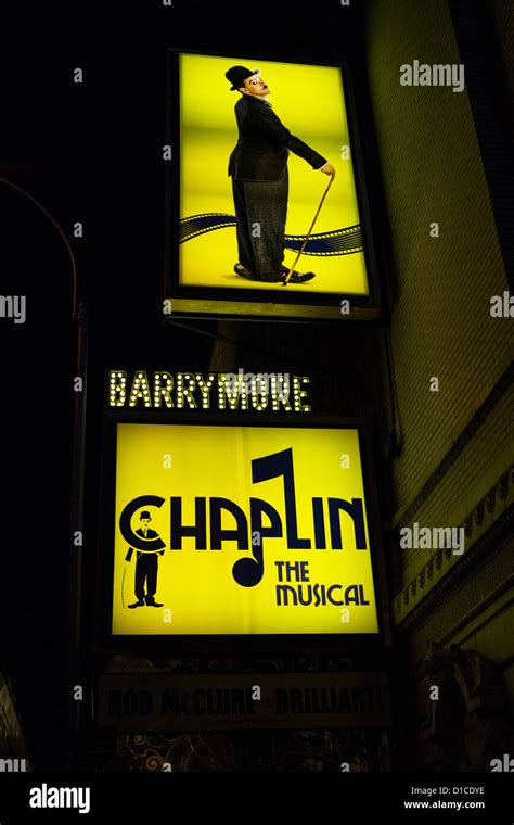 Chaplin The Musical At The Barrymore Theatre In New York City Stock