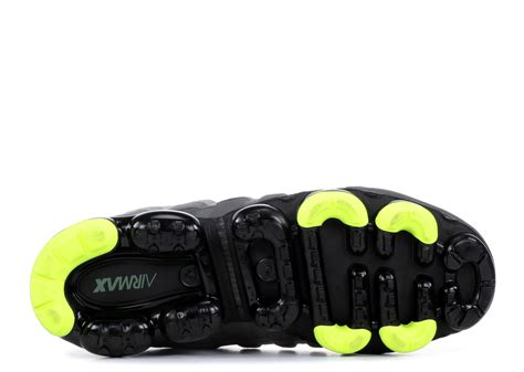 Nike Air Vapormax 95 Og Neon Black Volt Medium Ash Dark Pewter Dust Granite Aj7292 001 Nike