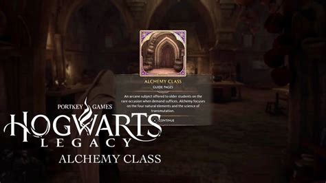 Hogwarts Legacy Alchemy Class Field Guide Pages YouTube