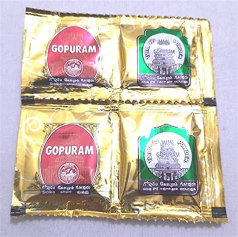 Gopuram Manjal And Kumkum Packets