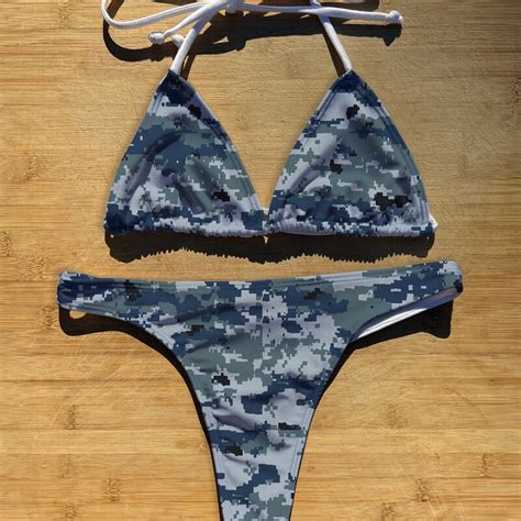 Camo Bikini Etsy