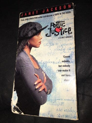 Poetic Justice VHS 1994 Janet Jackson Tupac Shakur EBay