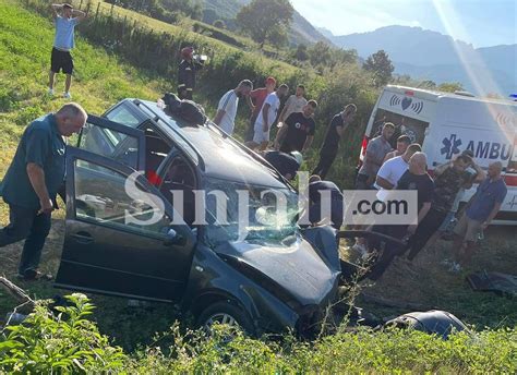 Policia Jep Detaje P R Aksidentin E R Nd N Gjakov Ku U L Nduan Dy