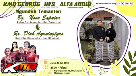 Live Wedding Nova Diah Campursari KMB GEDRUG Sragen ALFA Jilid 1