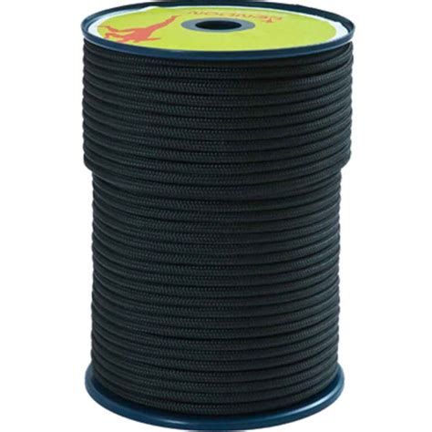 Cordelete Cordin 8mm Nylon Preto Tendon