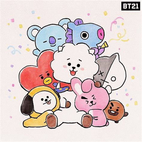 Bt21 キャラクターの名前の読み方やグッズ情報まとめ！！ Bts 防弾少年団 【情報サイト】