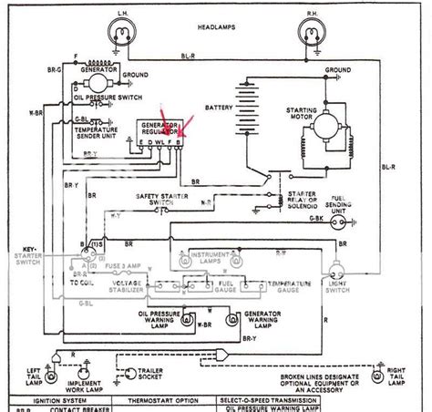 Wiring Schematic For Ford 4000 Tractor