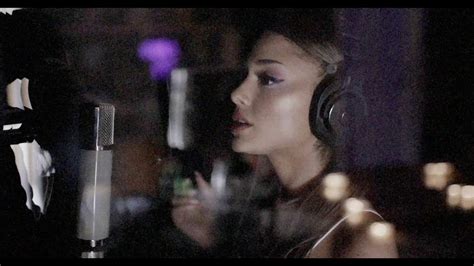 Studio Footage Vocal Arranging The Positions” Bridge Ariana Grande