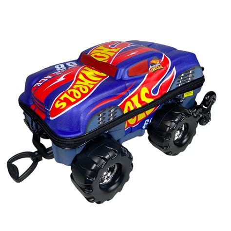 Mochila Escolar Hot Wheels Race Monster Trucks Maxtoy Zaredu Malas As Melhores Malas De