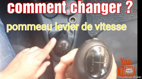 D Monter Changer Remplacer Facilement Pommeau Levier De Vitesse Dacia