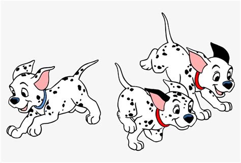 101 Dalmatians Puppies Clip Art Walt Disney 101 Dalmatians Tie E46627