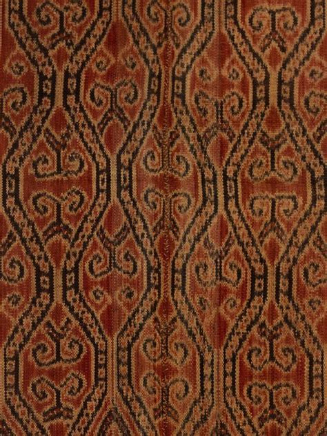 Ikat Fibres Naturelles Pua Kumbu Iban Dayak Catawiki