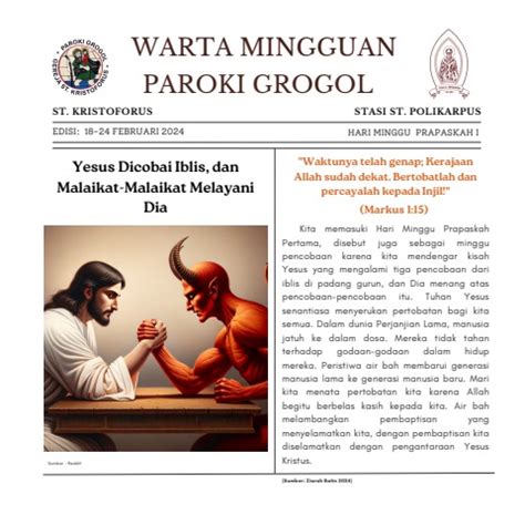 Warta Paroki Feb Sekretaris Iii Paroki Grogol Flip Pdf Anyflip