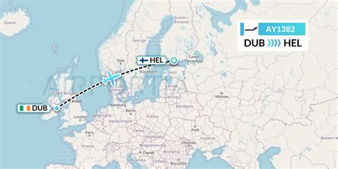 AY1382 Flight Status Finnair Dublin To Helsinki FIN1382