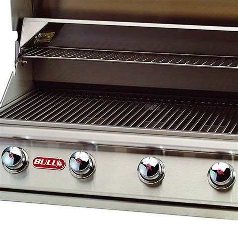 Bull Lonestar 4 Burner 30 Stainless Steel Gas Barbecue Grill Head Natural Gas 130 Bed