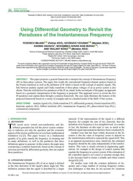 Using Differential Geometry To Revisit The Paradoxes Of The