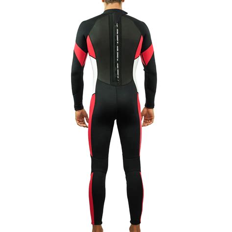 Wetsuits For Men By Aqua Polo Fullbody Neoprene Wetsuit With