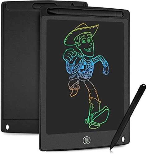 HOMESTEC Tablette d écriture LCD colorée Planche à Dessin de 8 5