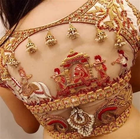 Silk Embroidered Designer Bridal Blouse At Rs 12800 Piece In Pune Id