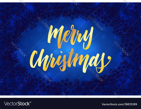 Handwritten Christmas Greetings Modern Royalty Free Vector