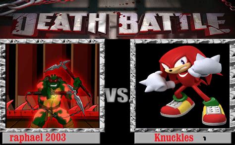 Raphael Tmnt Vs Knuckles By Magicalkeypizzadan On Deviantart