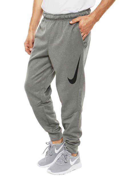 Pantalón De Buzo M Nk Thrma Pant Taper Gfx Gris Nike Calce Regular