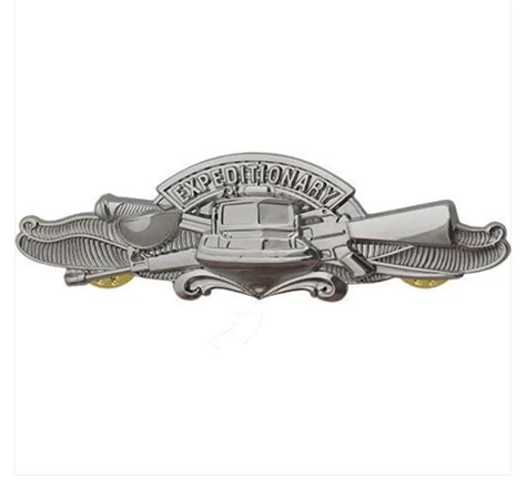 Vanguard Navy Badge Expeditionary Warfare Specialist Regulation