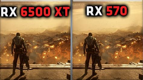 Rx 6500 Xt Vs Rx 570 Benchmark 59 Tests Youtube